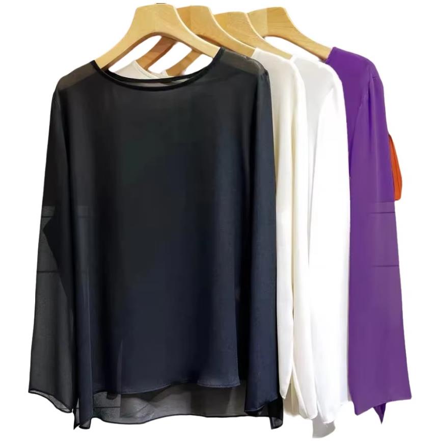 Women Fashion Blouse - Женская модная повседневная шифоновая блузка с