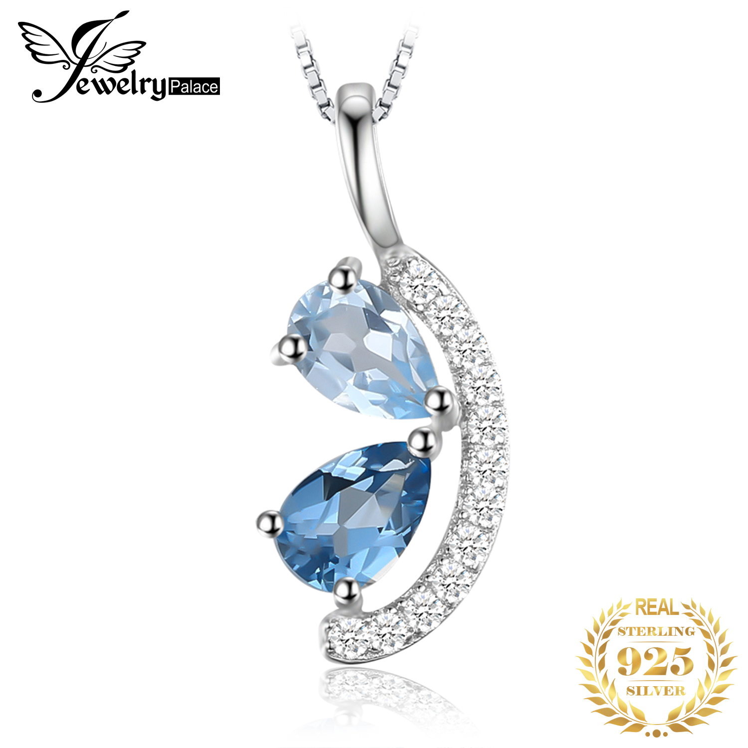 Women'S Fashion London - Женское колье из серебра 925 пробы,