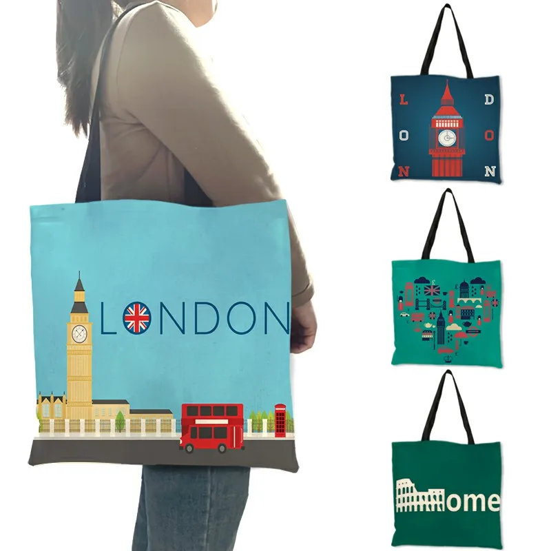 Women'S Fashion London - Льняная сумка высокого качества на плечо
