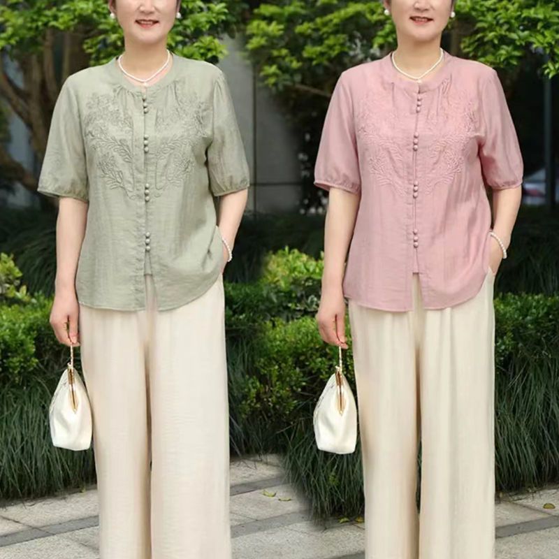 Women Fashion Over 60 - Новый модный летний комплект из двух
