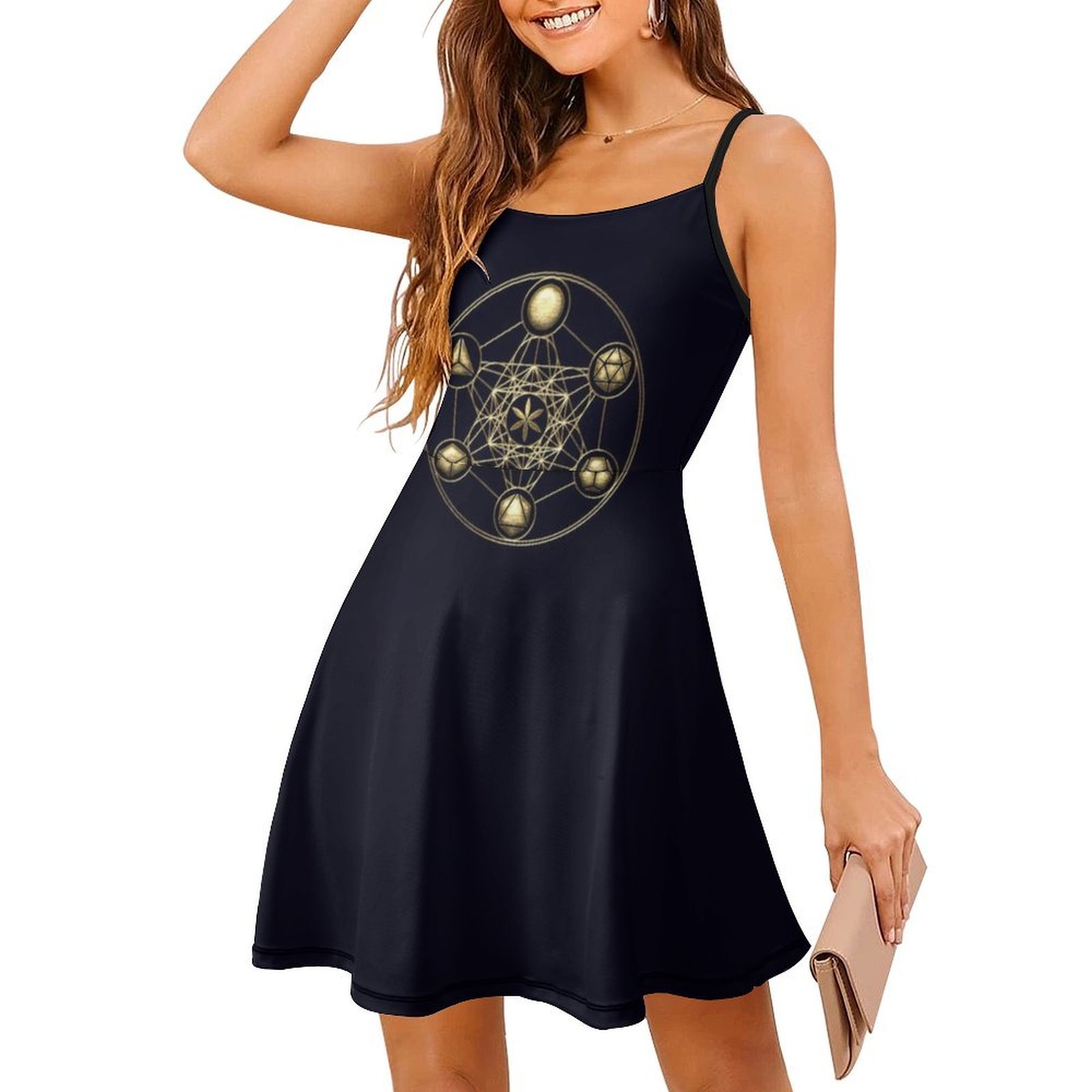 Platonic Solids Metatrons Cube – обзор и цена Women Fashion Gown