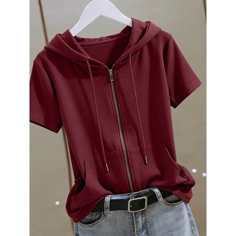 Женская летняя толстовка на мо – обзор и цена Women'S Fashion Zip Up Hoodies