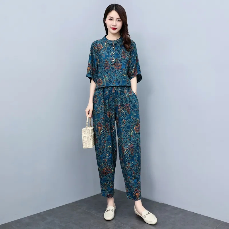 Летний костюм для женщин средн – обзор и цена Wide Leg Palazzo Pants
