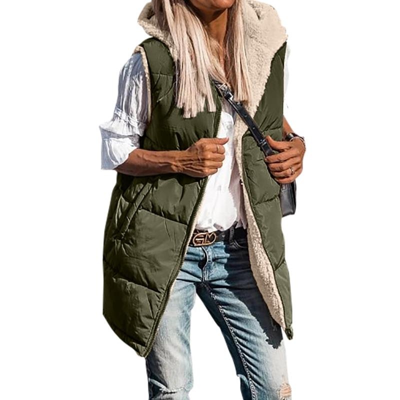 Двусторонние женские зимние па – обзор и цена Sherpa Coat Women