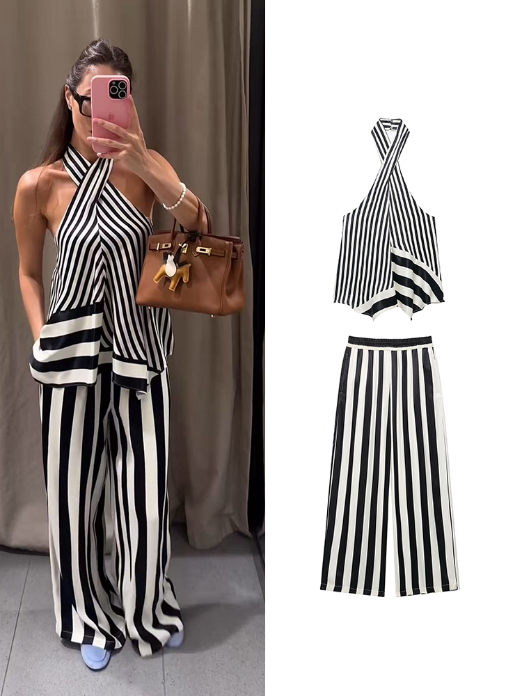 Женский комплект TFMLN 2026: т – обзор и цена Wide Leg Palazzo Pants