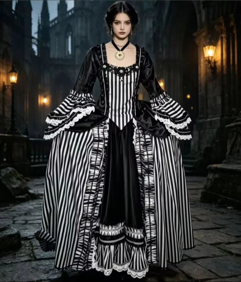 Платье в стиле рококо 1700-х г – обзор и цена Women Fashion Gown