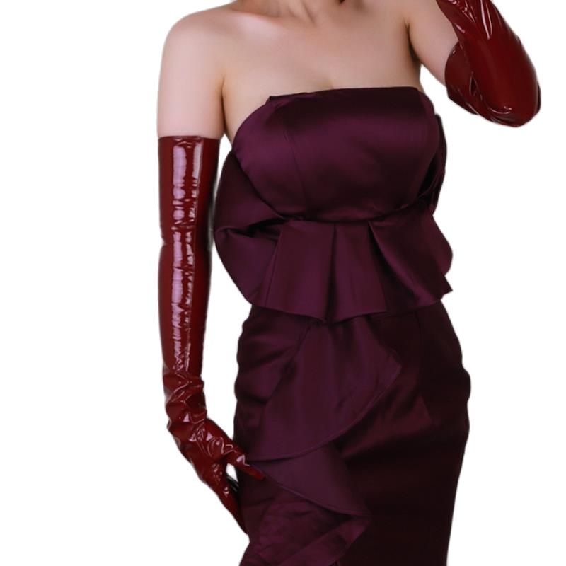 Удлиненные перчатки из лакиров – обзор и цена Women Fashion Over 60