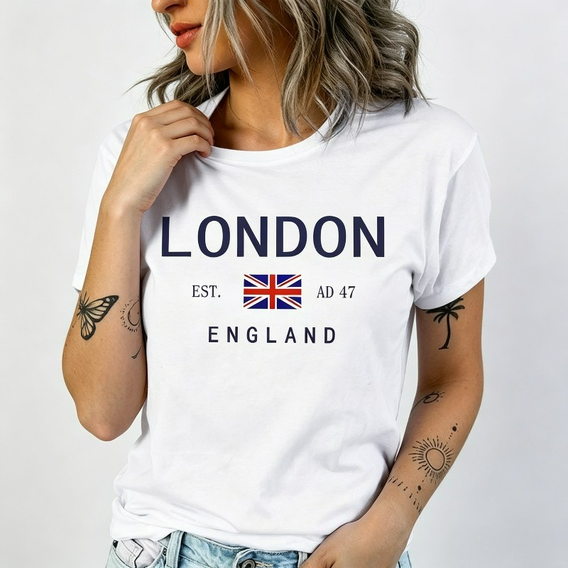 Летняя женская футболка с изоб – обзор и цена Women'S Fashion London