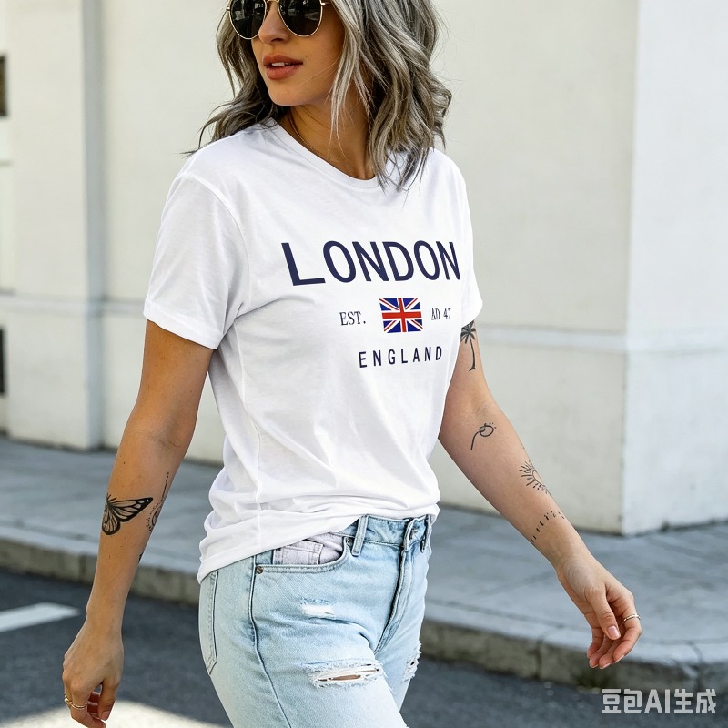 Летняя женская футболка с изоб – обзор и цена Women'S Fashion London