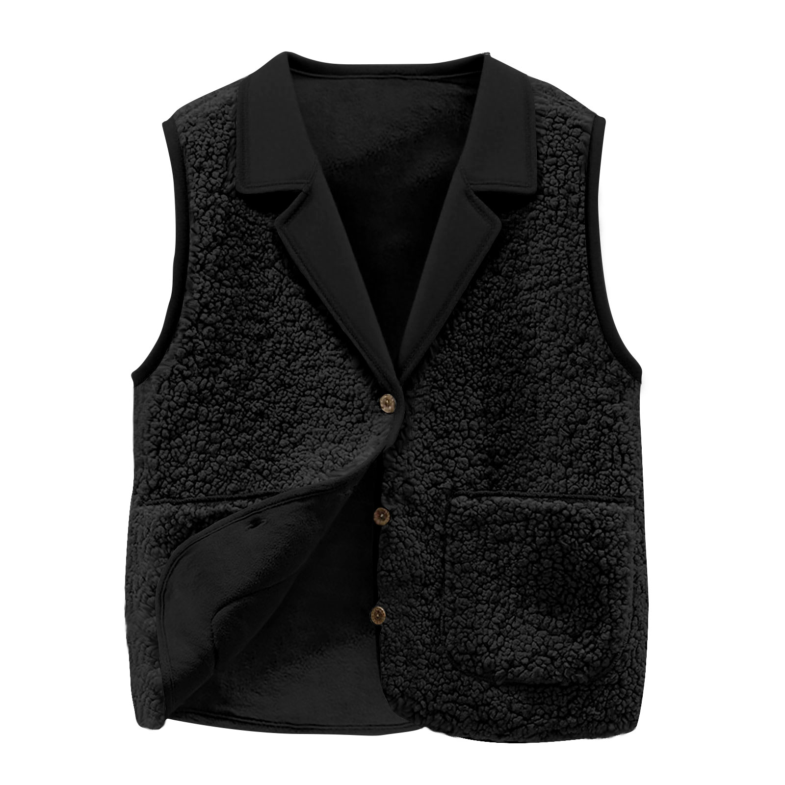 Женский флисовый жилет из шерп – обзор и цена Sherpa Coat Women