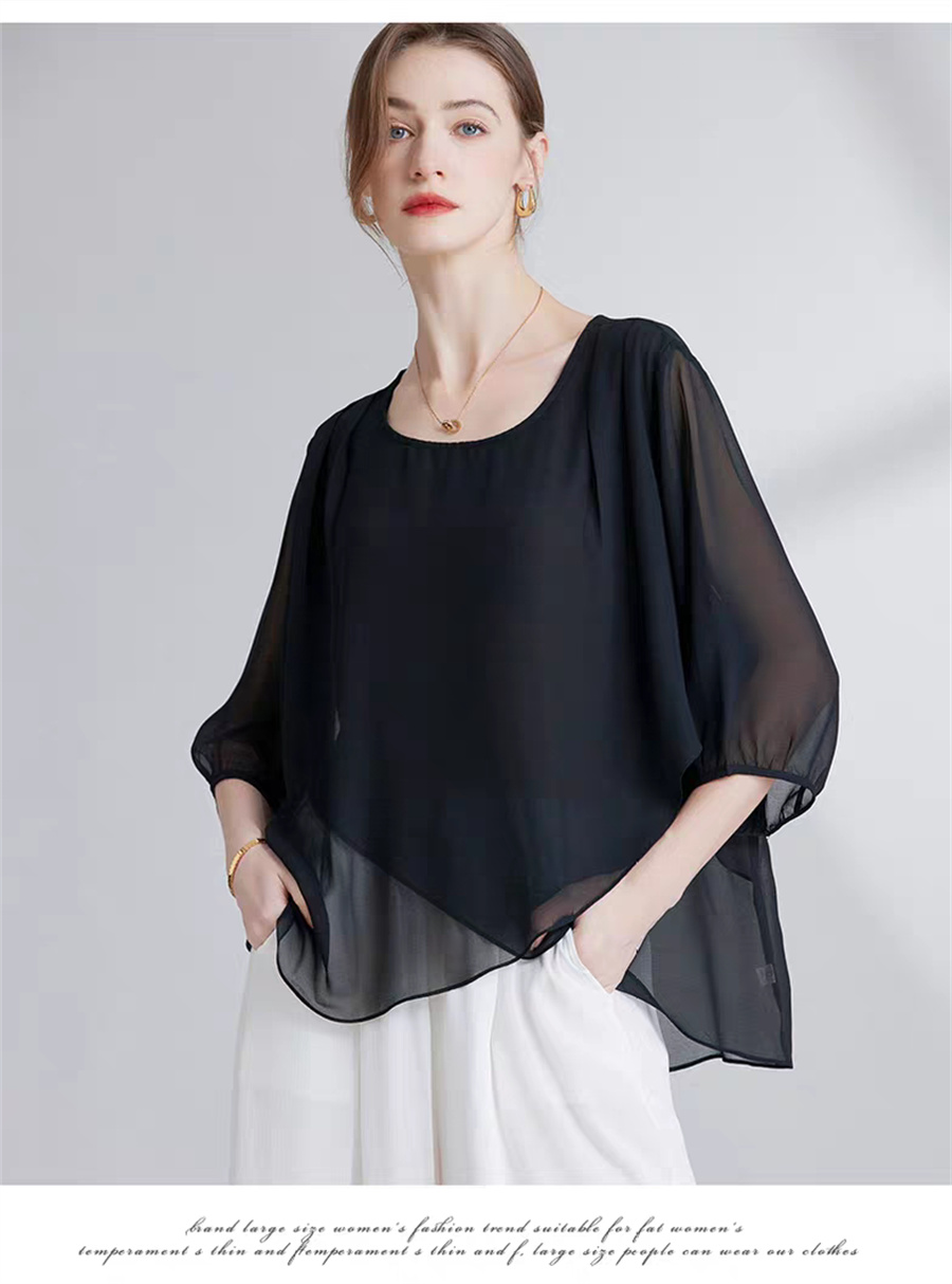 Корейская шифоновая блузка бол – обзор и цена Women Fashion Blouse